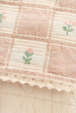 Patchwork blanket - spring bloom- PREORDER