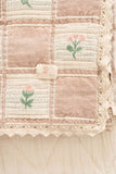 Patchwork blanket - spring bloom- PREORDER