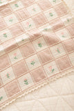 Patchwork blanket - spring bloom- PREORDER