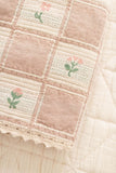 Patchwork blanket - spring bloom- PREORDER