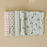 Tee Time Muslin Swaddle Blanket
