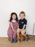 All American Plaid Hair Bows
