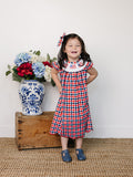All American Plaid Hair Bows