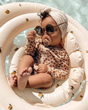 Itzy Soother™ Natural Rubber Paci Sets: Coconut + Toast 0-6M