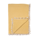 Crane Baby - 6 Layer Muslin Blanket Ochre