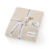 Luxury Cotton Deer Knit Swaddle Baby Blanket