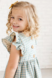 Wren & James - Pinafore in Sky Gingham
