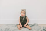 Sagebrush Organic Cotton Ribbed Bonnet